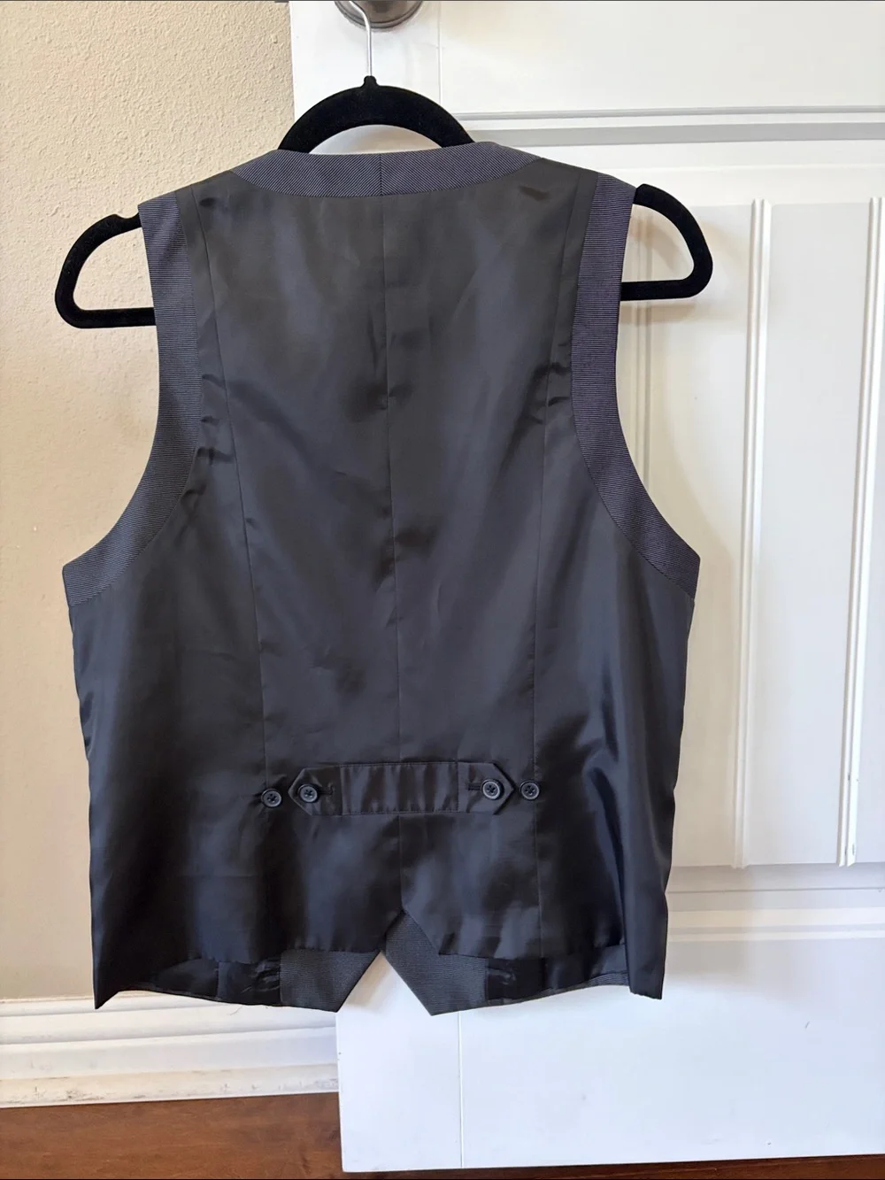 Alfani Red Label  Slim Fit Grey Suit Vest Size small